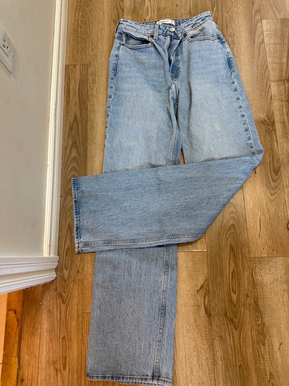 Abercrombie & Fitch Light Blue Flare Jeans
